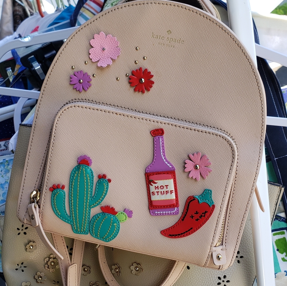 Kate Spade Hot Stuff Backpack Purse